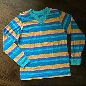 Mokuyobi Pinwheel Stripe Long Sleeve Shirt